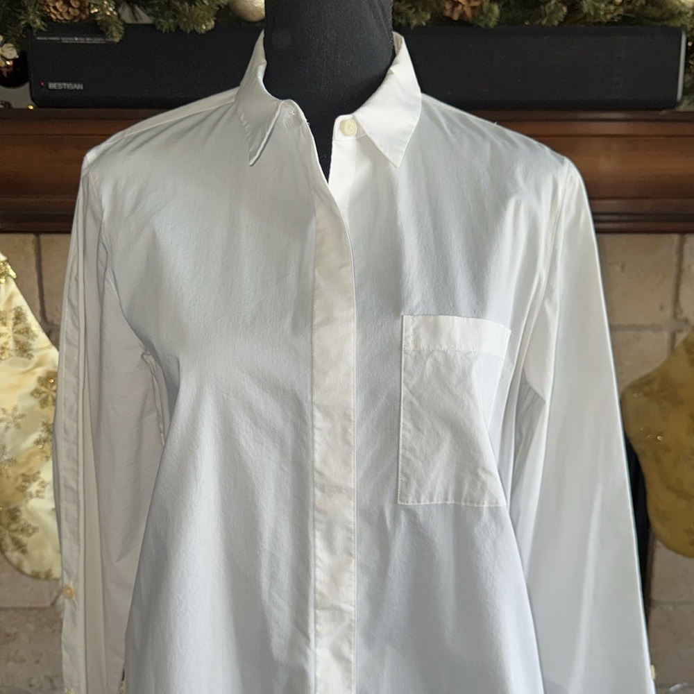 Athleta Button Down Oversized Button Down Long Sl… - image 5